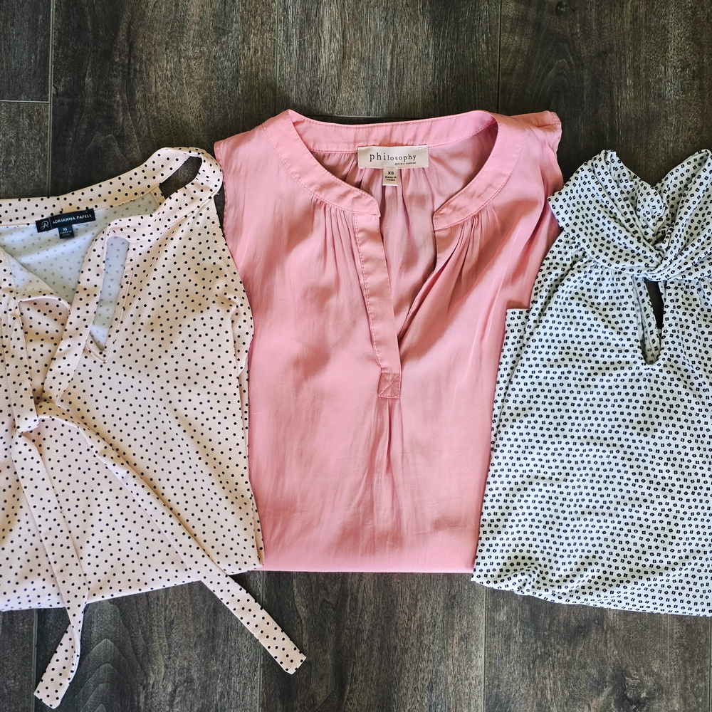 Set Of 3 Business Casual Blouses